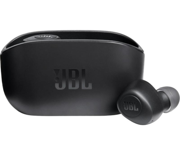 JBL SŁUCHAWKI DOUSZNE TWS JBL WAVE 100 TWS BLK # - 1386590 - zdjęcie